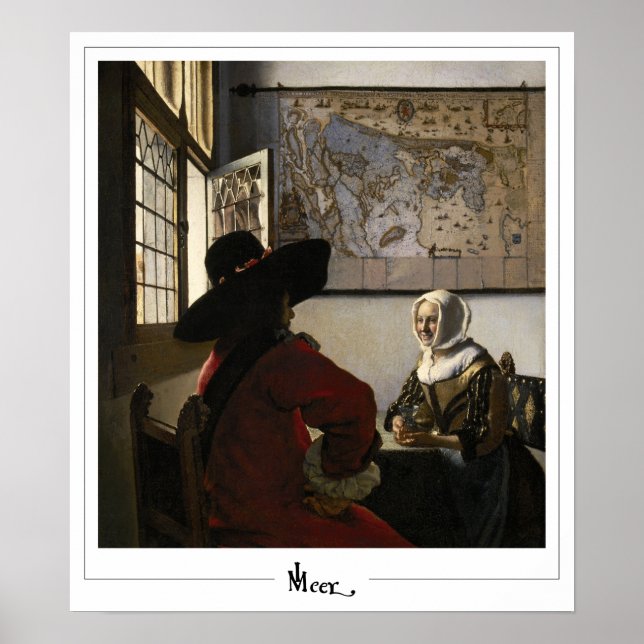 Johannes Vermeer Zedign Art Poster #26 (Vorne)