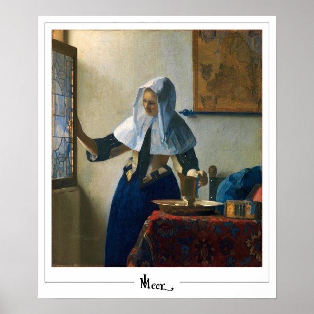 Johannes Vermeer Zedign Art Poster #28 (Vorne)