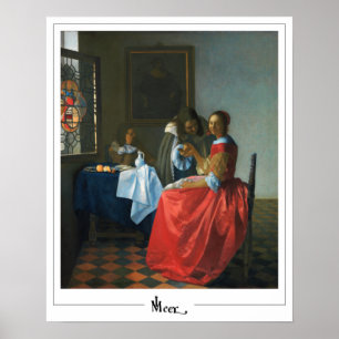 Johannes Vermeer Zedign Poster d'art #24