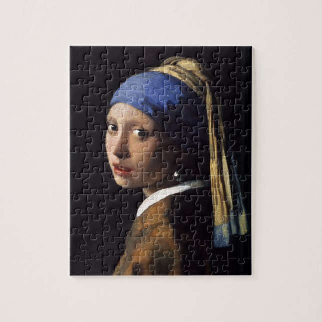 Johannes Vermeer's Girl mit Perlenohrring (Vertikal)