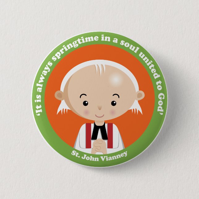 Johannes Vianney Button (Vorderseite)