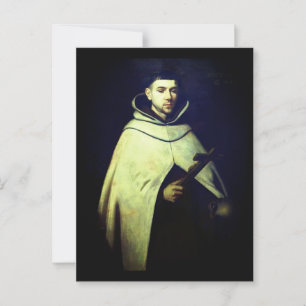 Johannes vom Kreuz von Zurbarán Postkarte