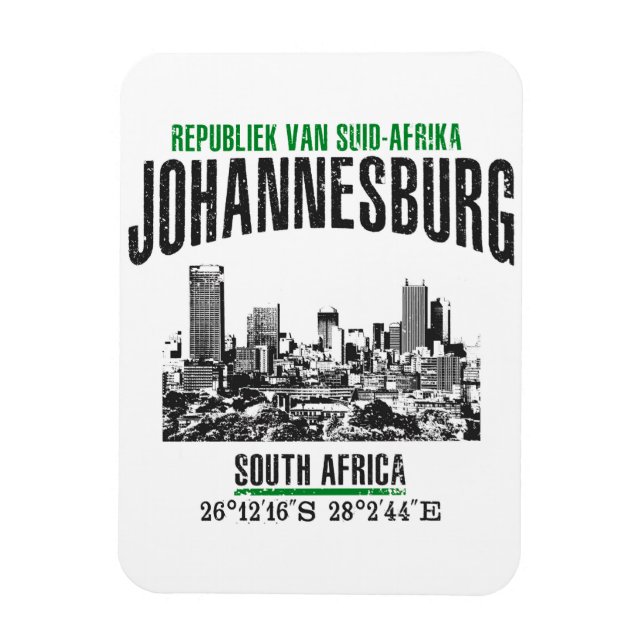 Johannesburg Magnet (Vertikal)