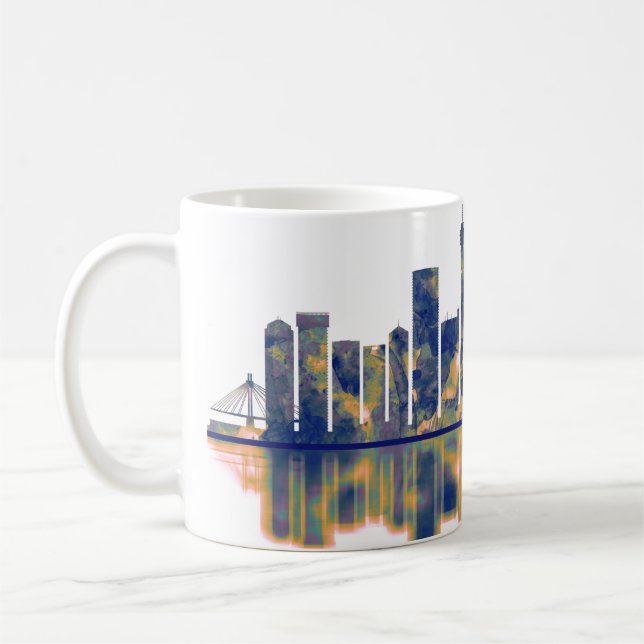 Johannesburg Skyline Kaffeetasse (Links)
