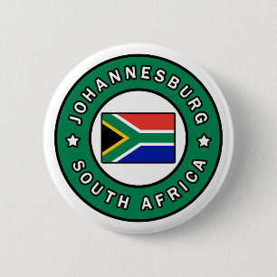Johannesburg Südafrika Button