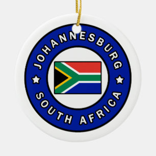 Johannesburg Südafrika Keramikornament