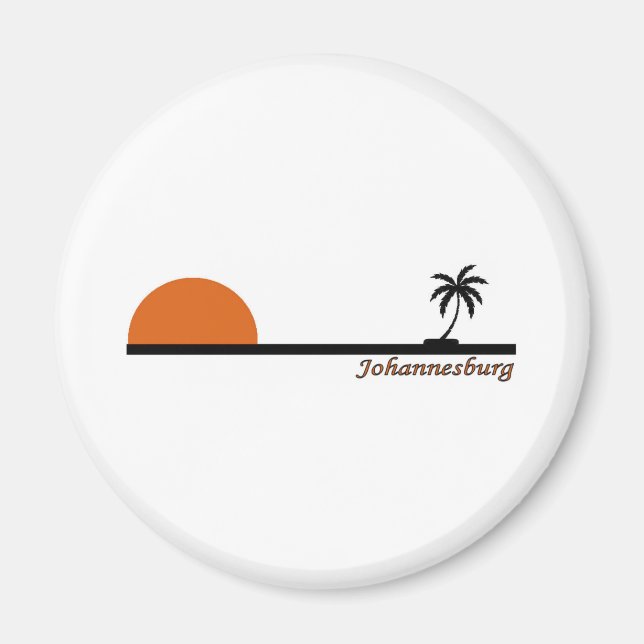 Johannesburg, Südafrika Magnet (Vorne)