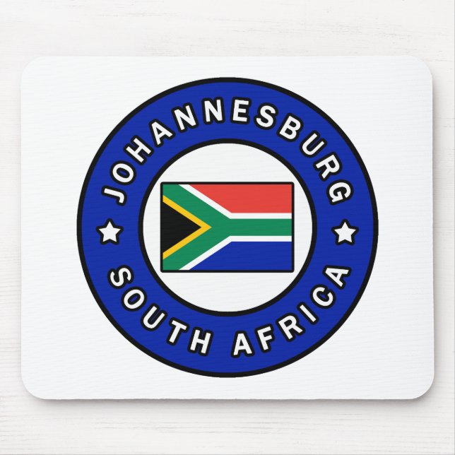 Johannesburg Südafrika Mousepad (Vorne)