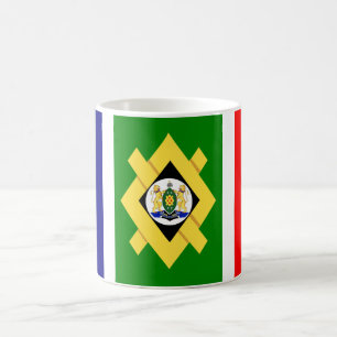 Johannesburger Flagge Kaffeetasse