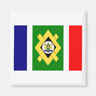 Johannesburger Flagge Magnet