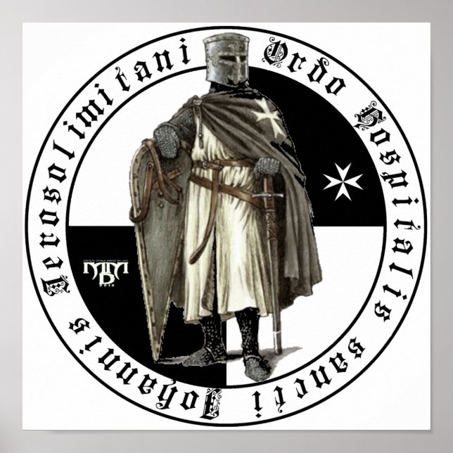 Johanniter Ritter Poster (Vorne)