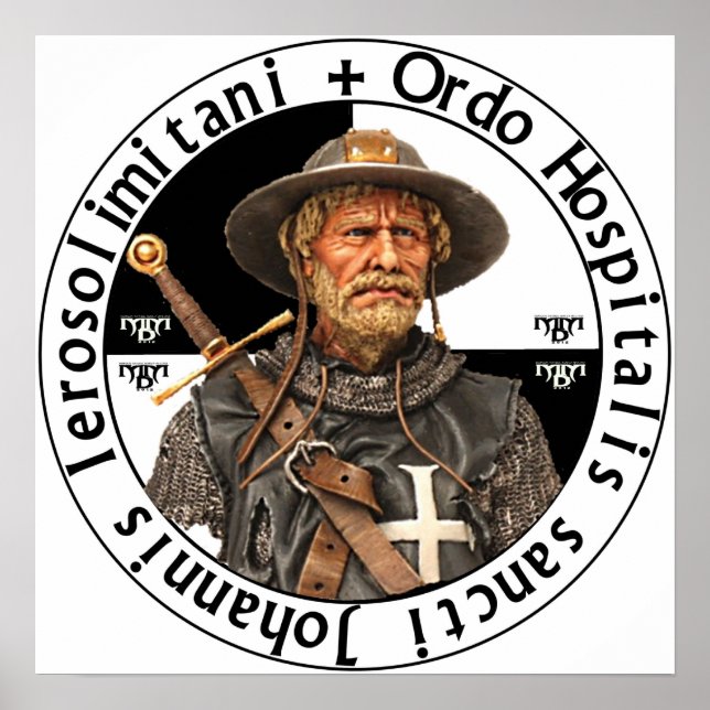 Johanniter Ritter Poster (Vorne)