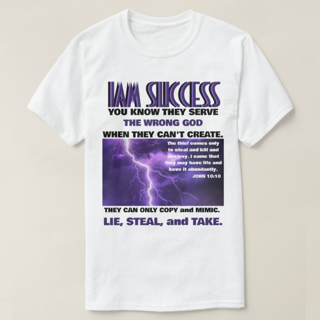 JOHN 10:10 T-Shirt (Design vorne)