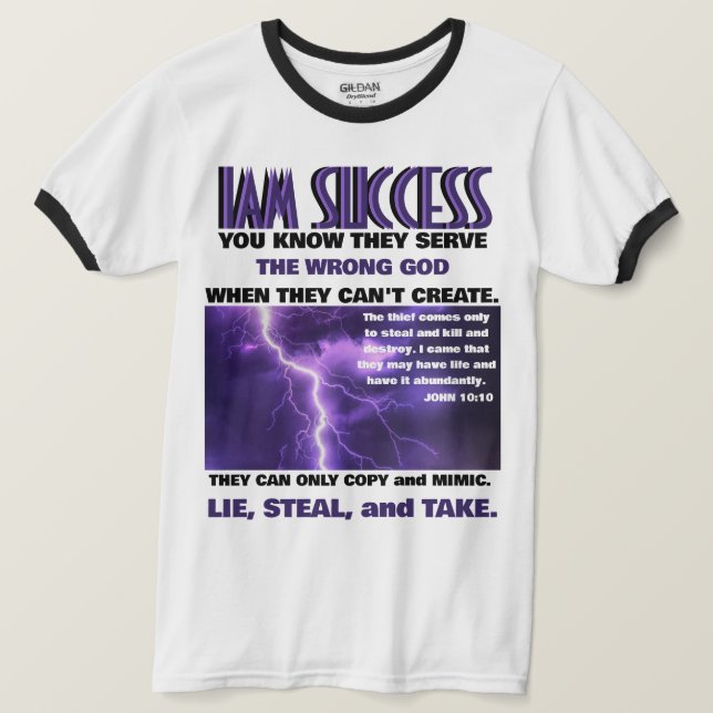 JOHN 10:10 T-Shirt (Design vorne)