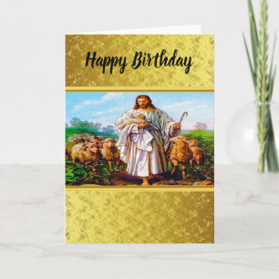 John 10:7-21 Ich bin der gute Hirte Karte