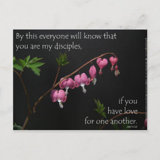 John 13:35 - Liebe für einander Postkarte