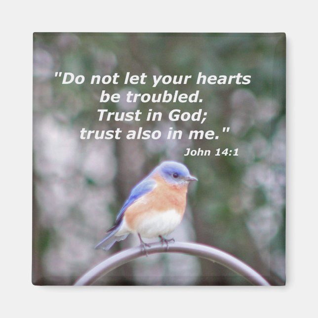 John 14:1 magnet (Vorne)