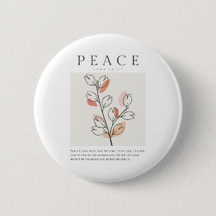 John 14:27 Peace verließ ich mit dir Button