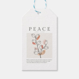 John 14:27 Peace verließ ich mit dir Geschenkanhänger