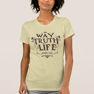 John 14:6 Intricate Vibe Art Nouveau T-Shirt