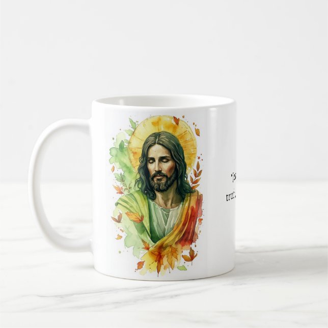 John 14:6 Jesus Tasse  (Links)
