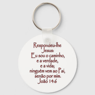 John 14:6 Portugiesisch Schlüsselanhänger