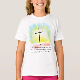 JOHN 14:6 T - Shirt von Mädchen