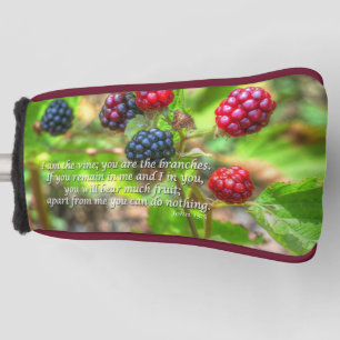 John 15:5 golf headcover