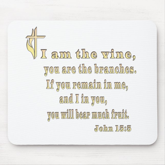 John 15:5 mousepad (Vorne)