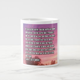 John 1:10-13 WEBU-Tasse Jumbo-Tasse