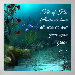 John 1:16 poster