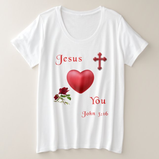 John 3:16 (Design devant)