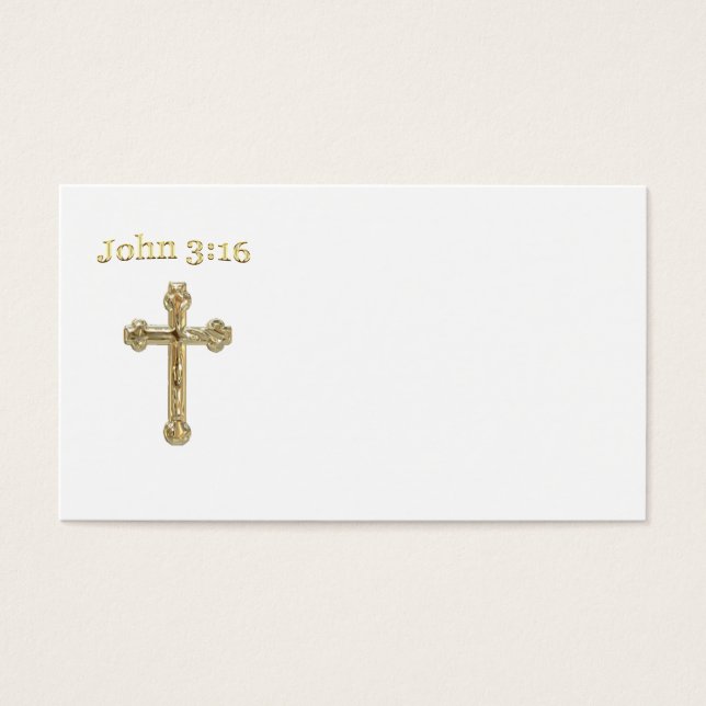 John 3:16 (Vorderseite)