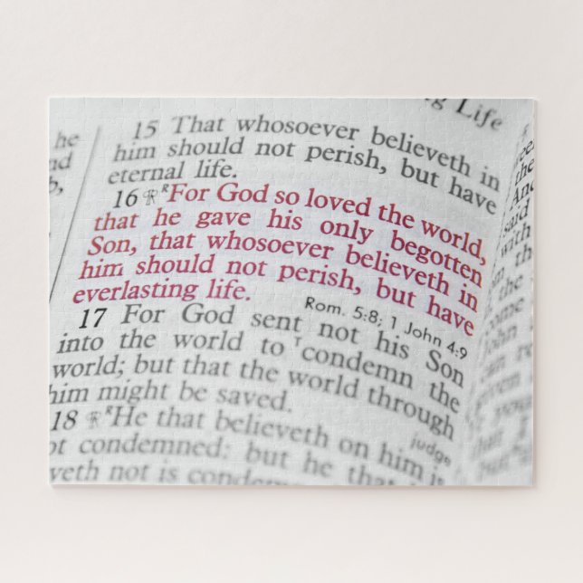 John 3:16 (Horizontal)