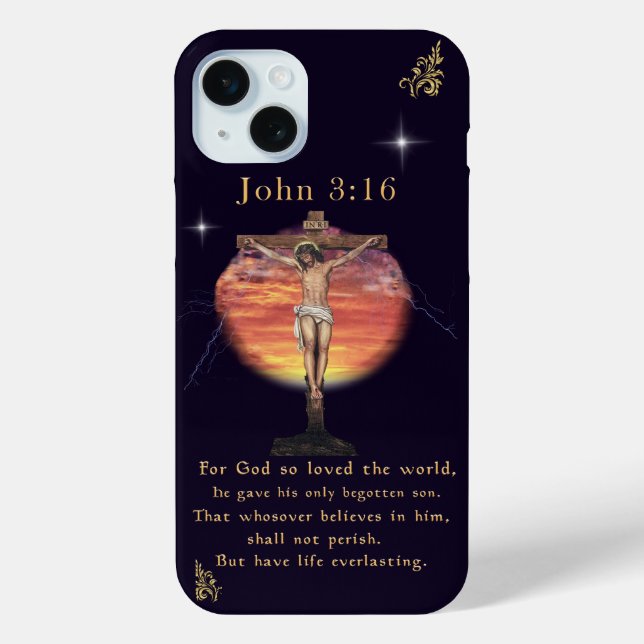 John 3:166 Case-Mate iPhone hülle (Rückseite)