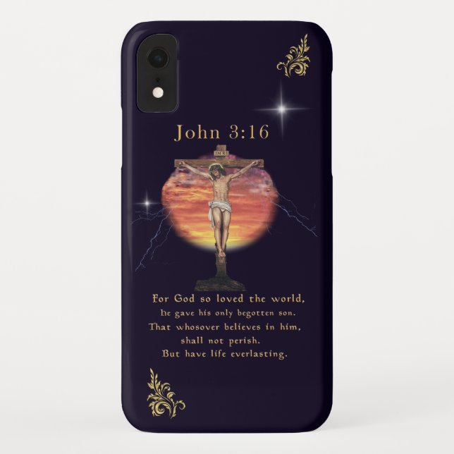 John 3:166 Case-Mate iPhone hülle (Rückseite)