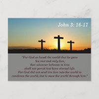 John 3:16-17 Für Gott so geliebte Bibelverse Erinn