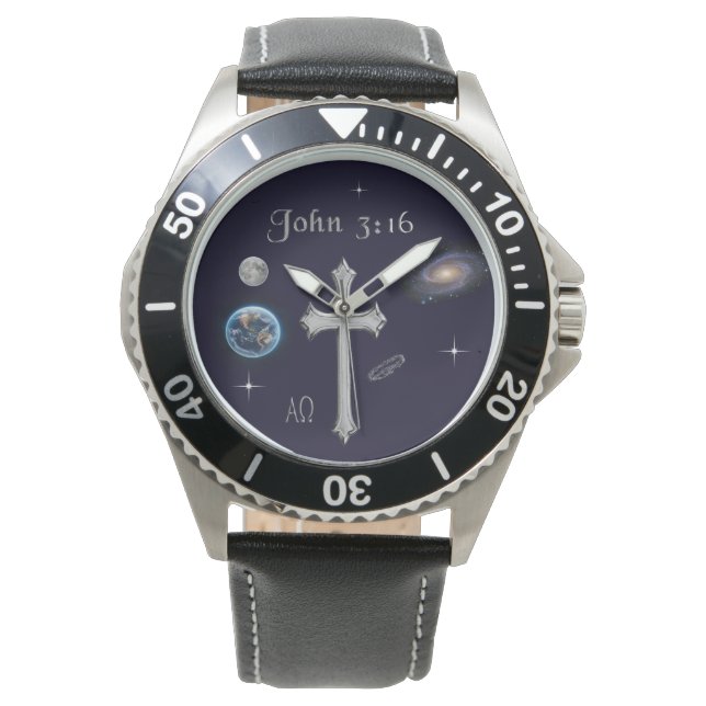 John 3:16 armbanduhr (Vorderseite)