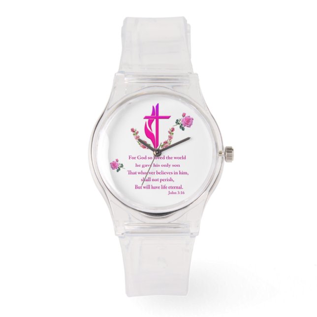 John 3:16 armbanduhr (Vorderseite)
