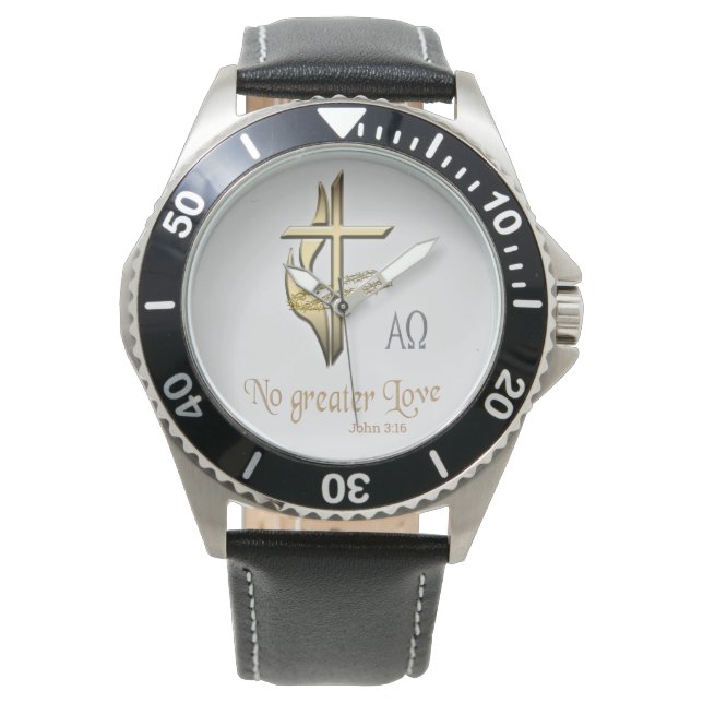 John 3:16 armbanduhr (Vorderseite)