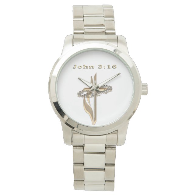 John 3:16 armbanduhr (Vorderseite)