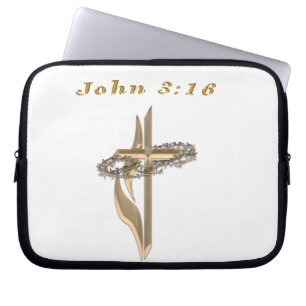 John 3:16 Artikel Laptopschutzhülle