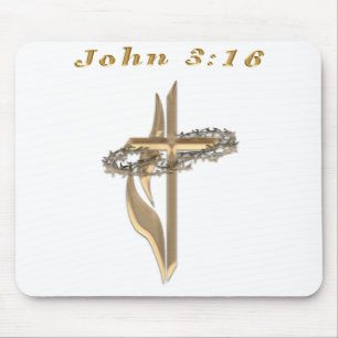 John 3:16 Artikel Mousepad