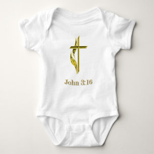 John 3:16 baby strampler
