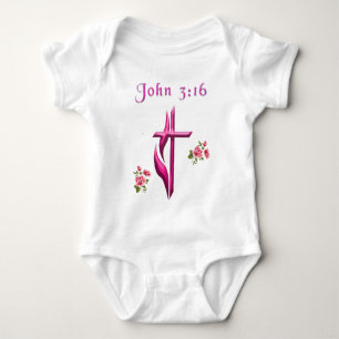 John 3:16 baby strampler