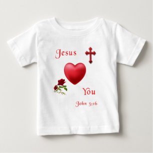 John 3:16 baby t-shirt