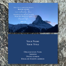 John 3:16 Bibelverse | Schweizer Alpen Original Fo