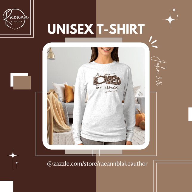 John 3:16 Bible Verse Long-Sleeve T - Shirt (Von Creator hochgeladen)