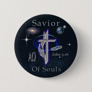 John 3:16 button