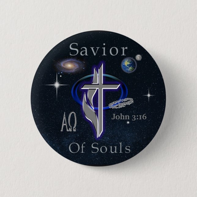John 3:16 button (Vorderseite)